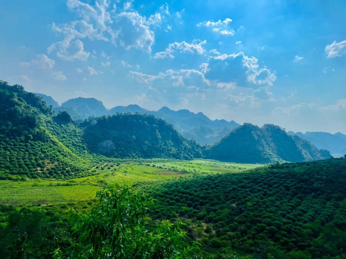 Апартаменты Moc Chau Peachy Garden Экстерьер фото